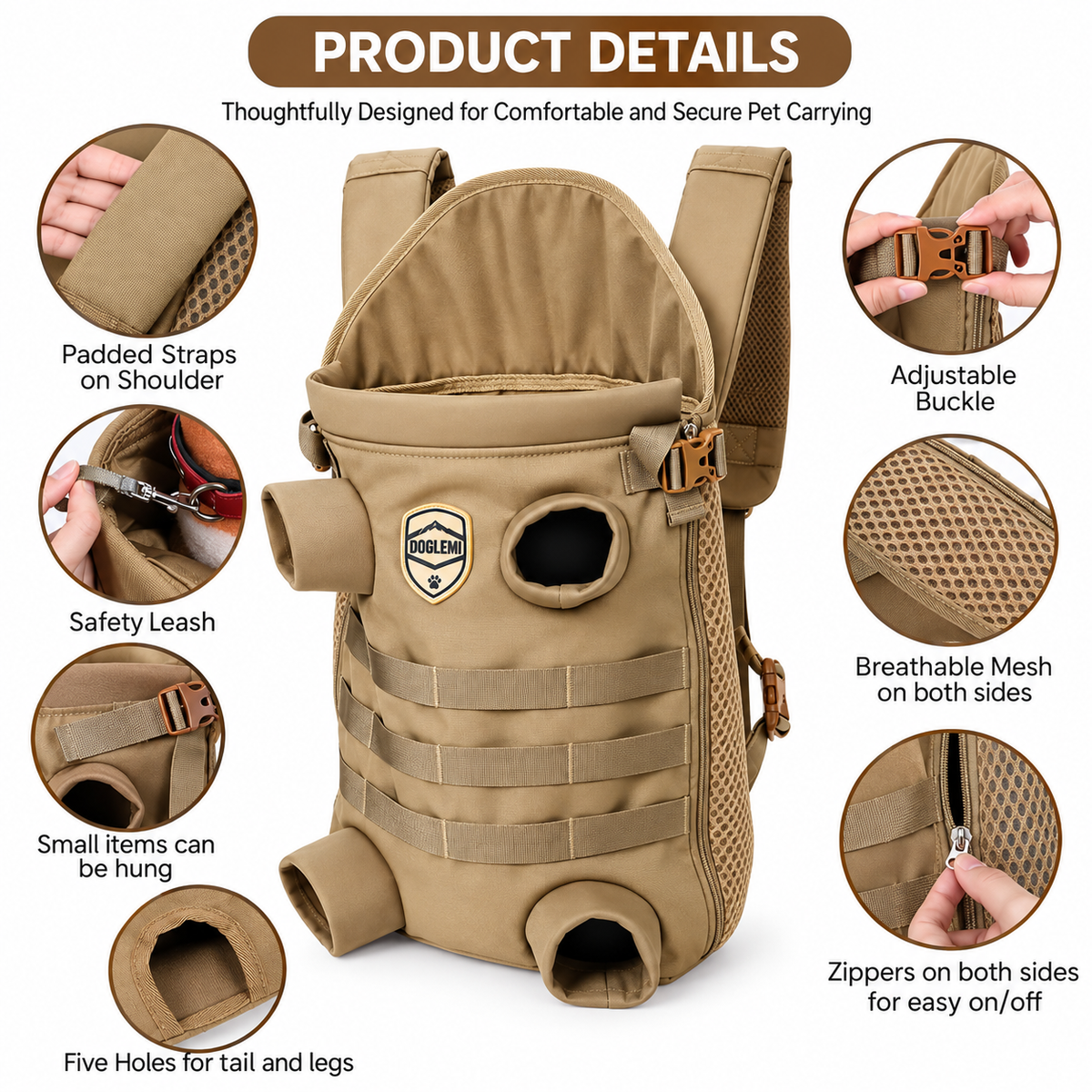 AdventurePup Front Carrier